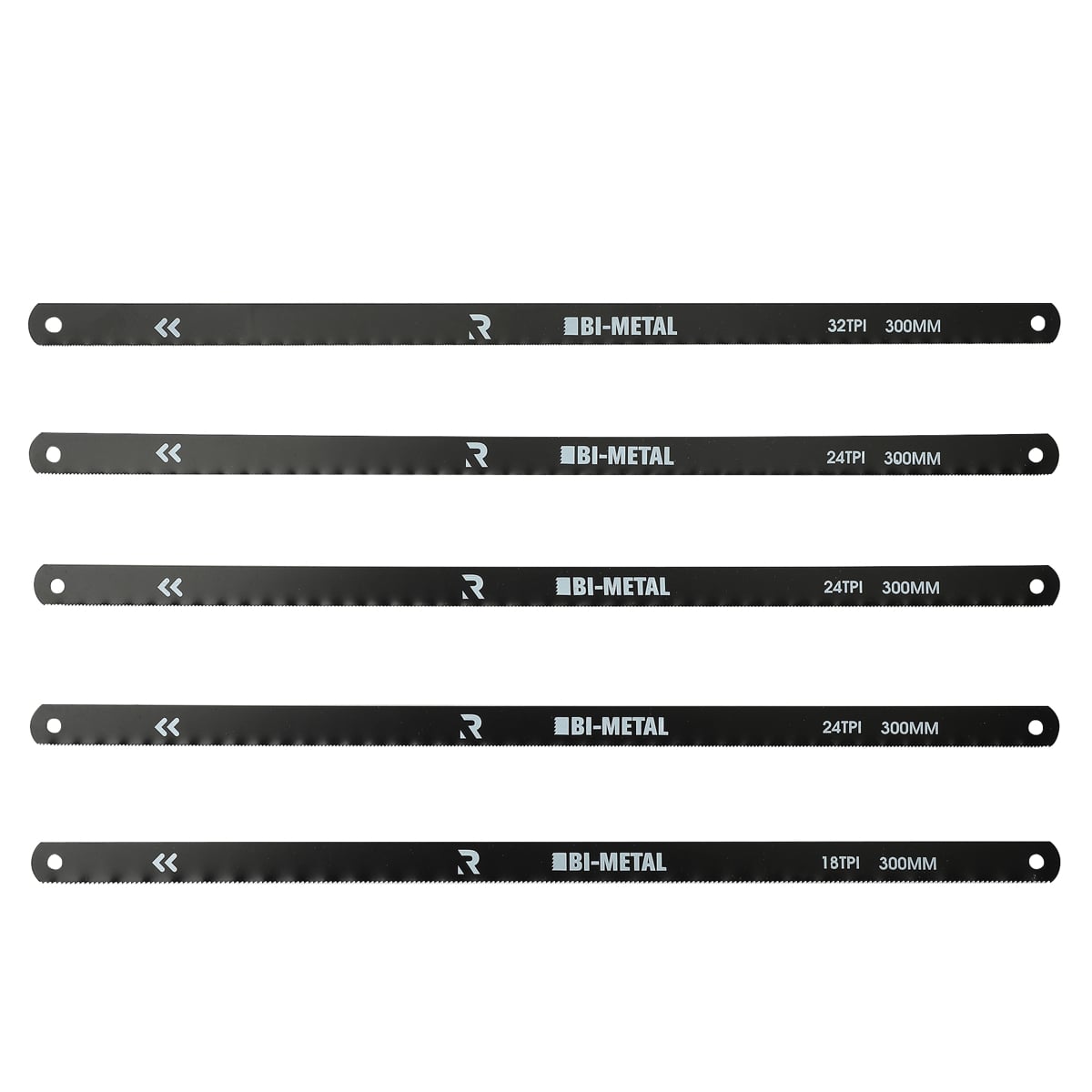 Rikä 5pc Professional Hacksaw Spare Blade Pack